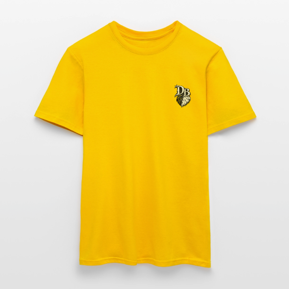 T-shirt monstera variegata - jaune