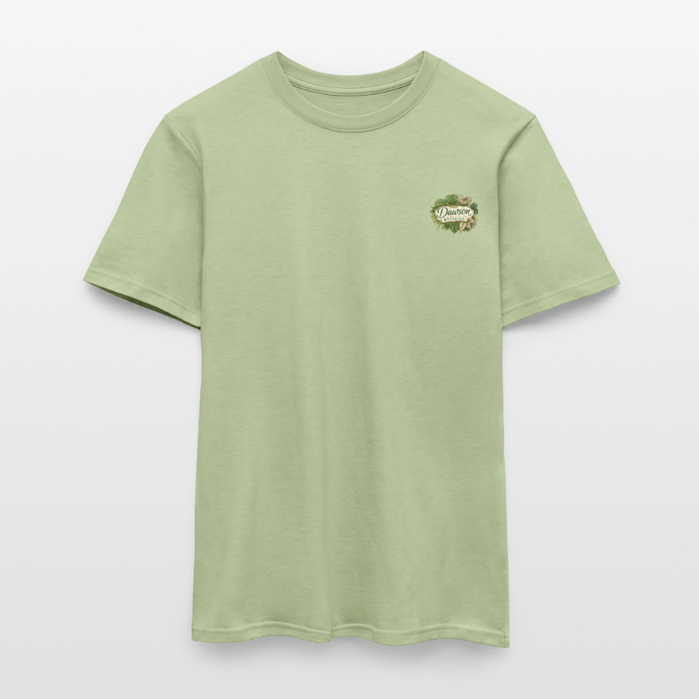 T-shirt Botanique Colocasia esculenta - vert sauge