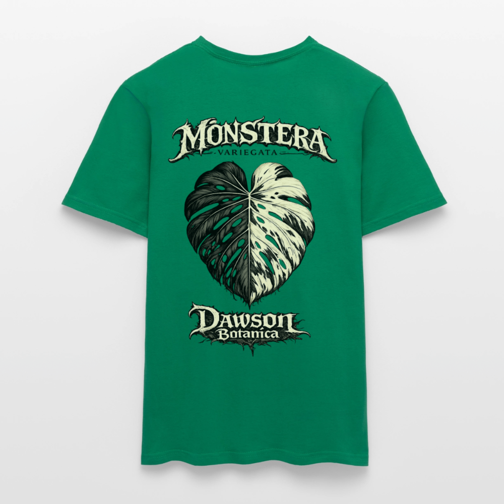 T-shirt monstera variegata - vert