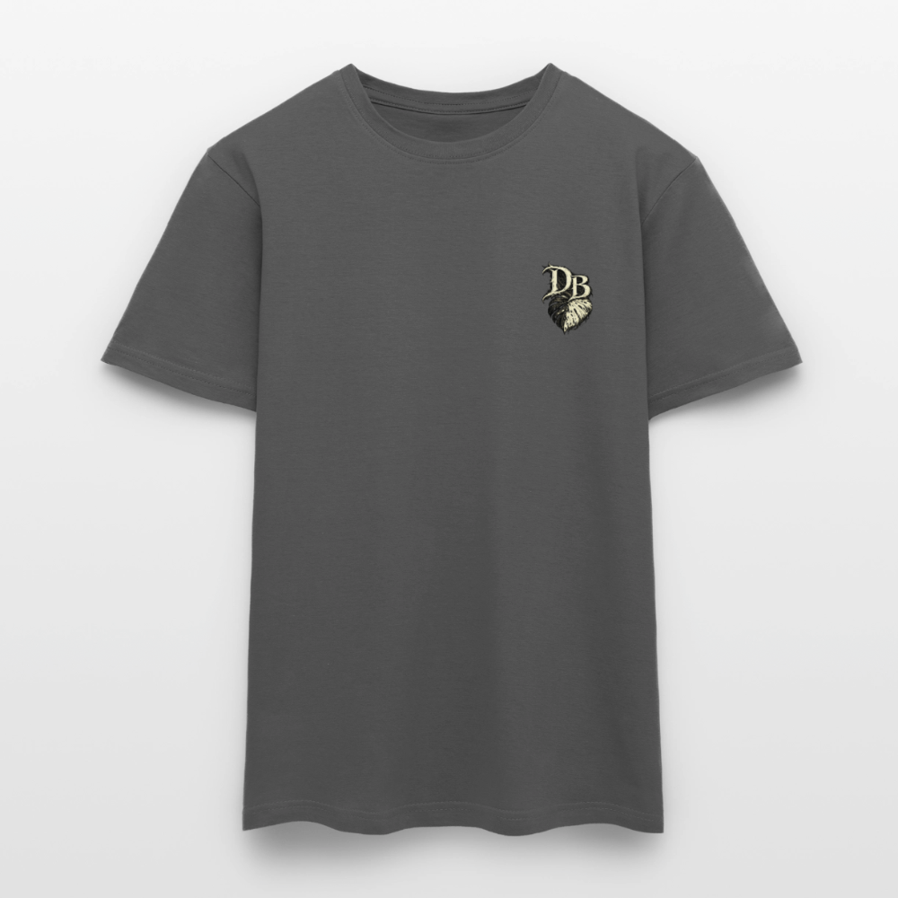T-shirt monstera variegata - charbon
