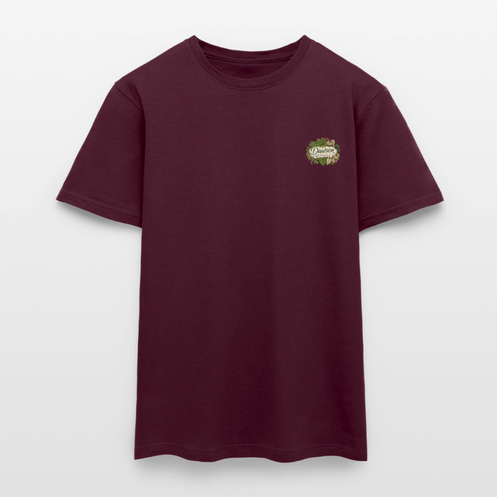 T-shirt Botanique Colocasia esculenta - rouge brique
