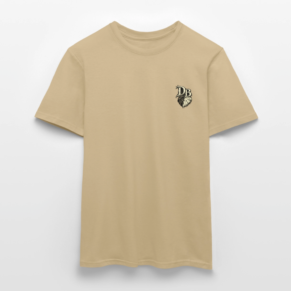T-shirt monstera variegata - beige sable