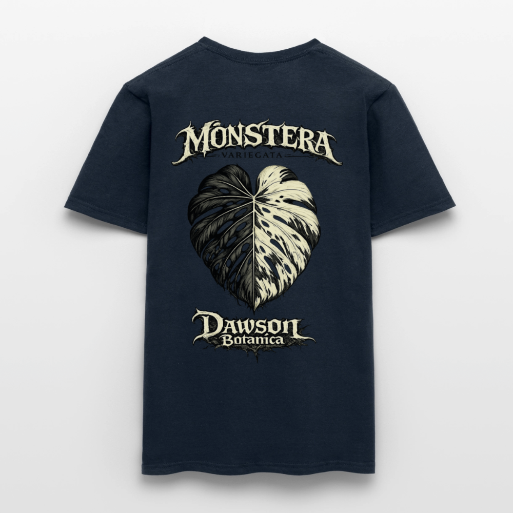 T-shirt monstera variegata - marine