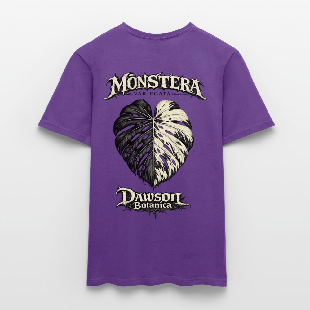 T-shirt monstera variegata - violet