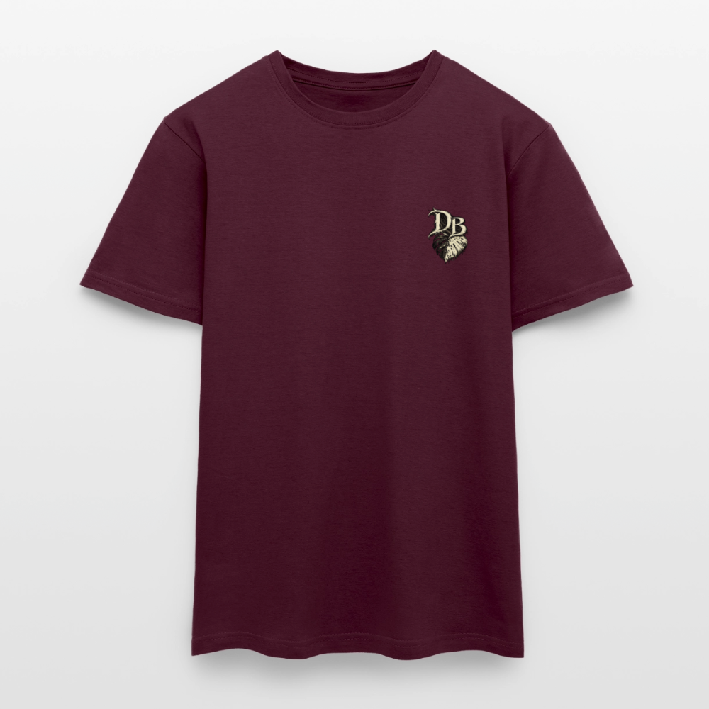 T-shirt monstera variegata - rouge brique