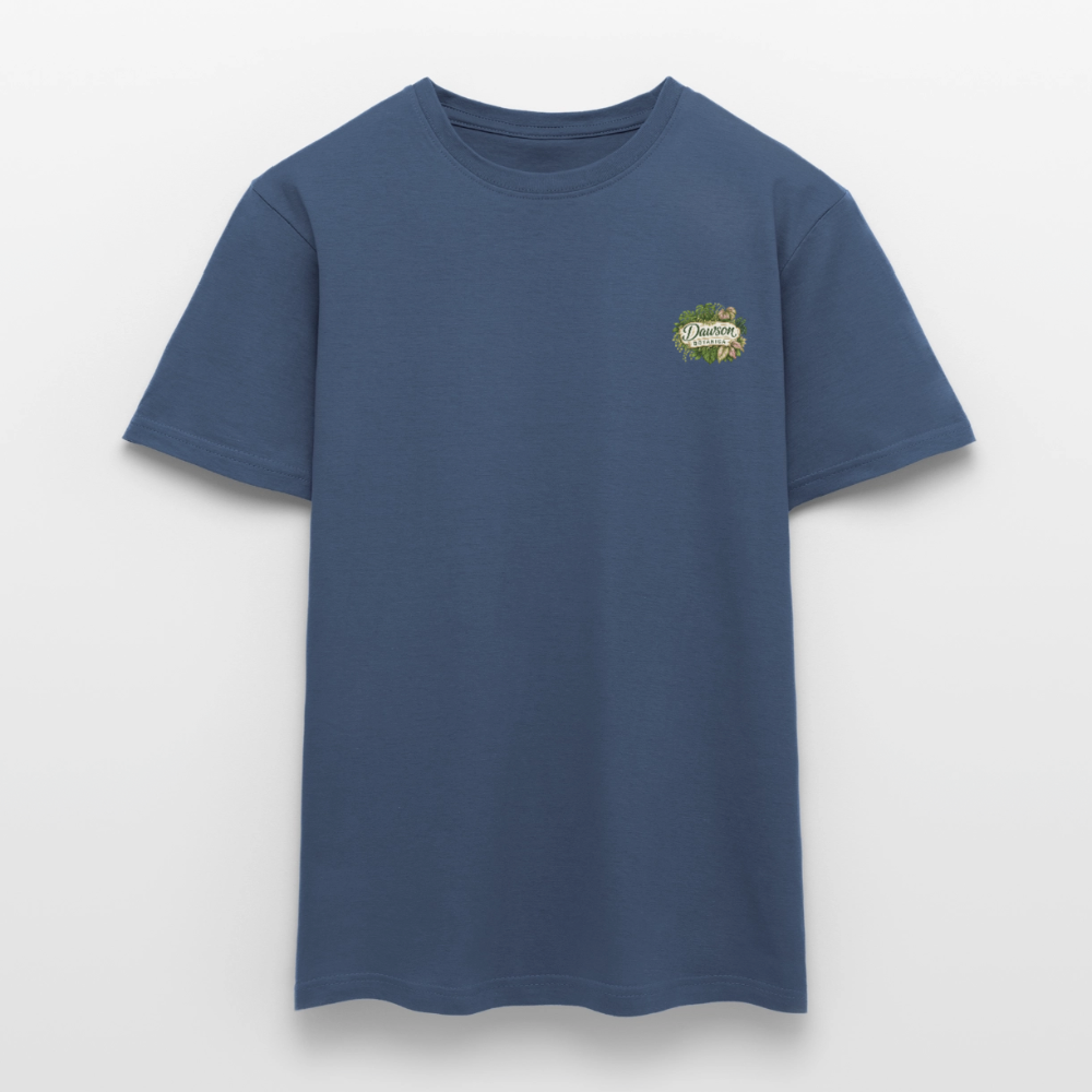 T-shirt Botanique Colocasia esculenta - denim foncé