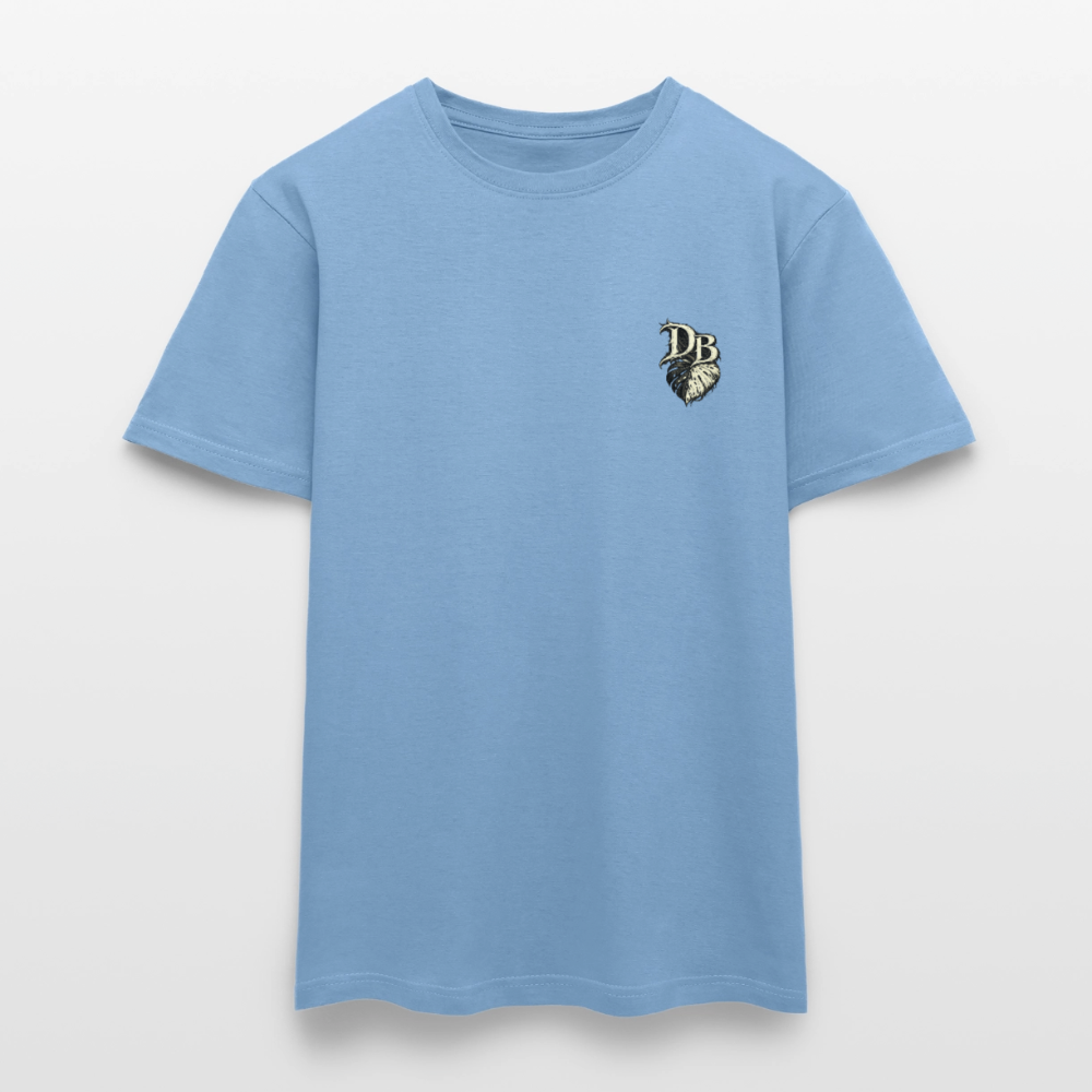 T-shirt monstera variegata - carolina blue
