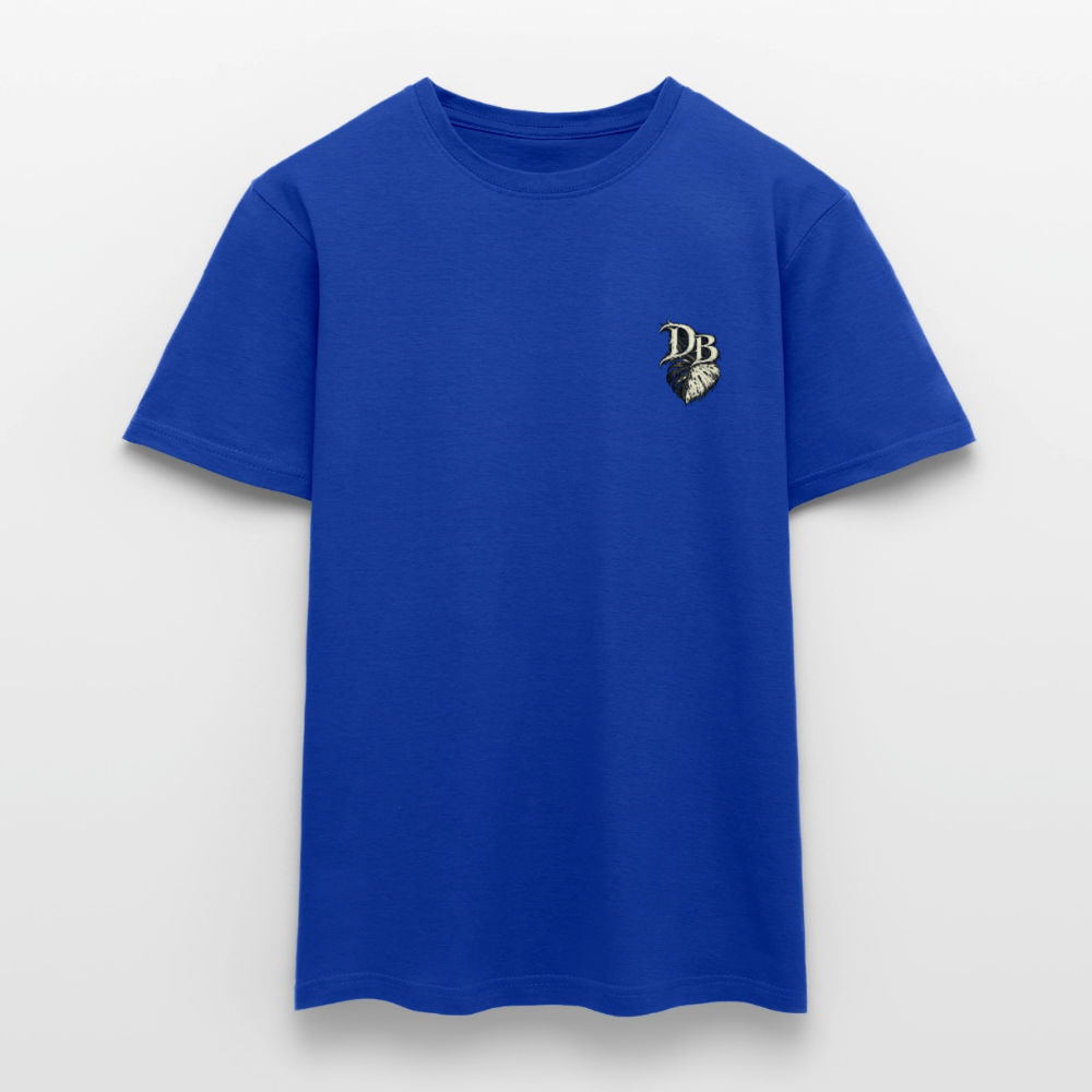 T-shirt monstera variegata - bleu foncé